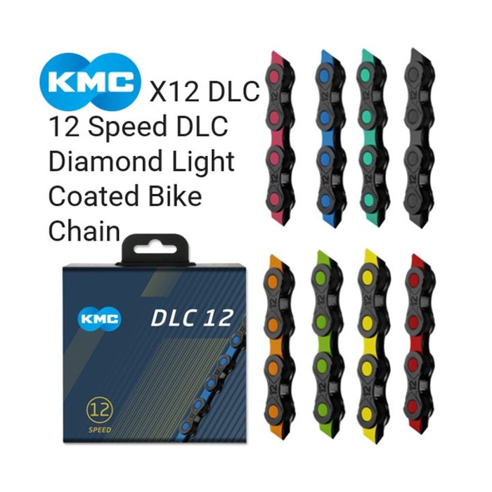 KMC X12 DLC 12 Speed DLC Diamond Like Coated Chain