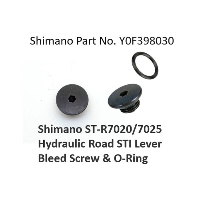 Shimano Shifter Lever Hydraulic Brake Bleed Screw Cap (1 piece)