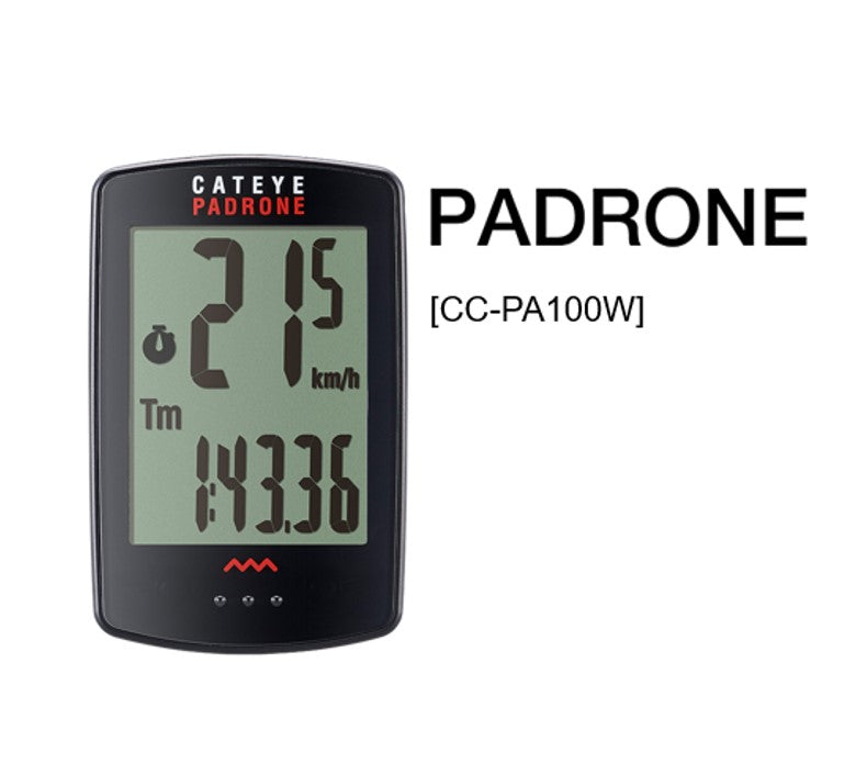 Cateye Padrone Speedometer CC-PA100W