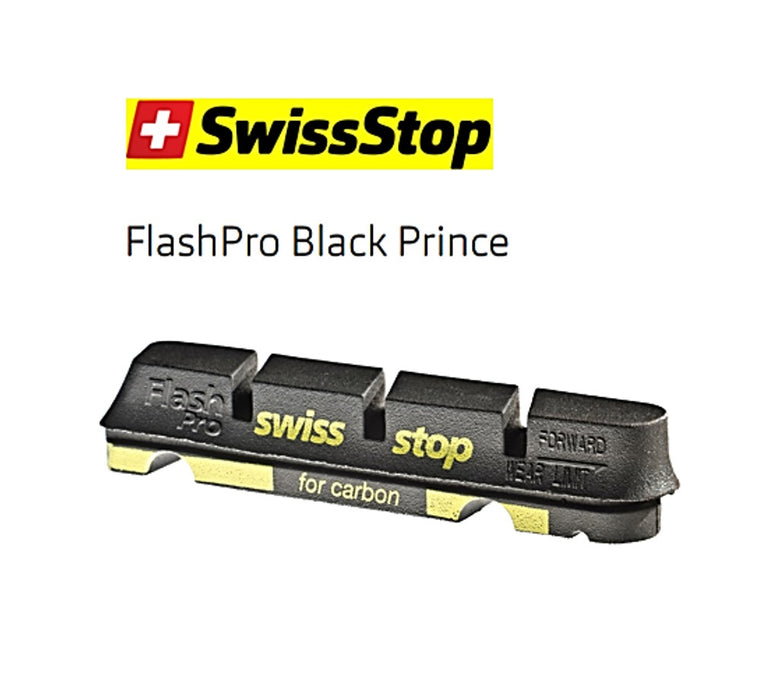Swiss Stop Black Prince Brake Pad for Carbon Rims (Set of 4pcs)