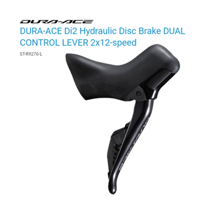 Shimano Dura Ace ST-R9270 Di2 Disc Brake Dual Control Levers Shifters 2x12 Speed