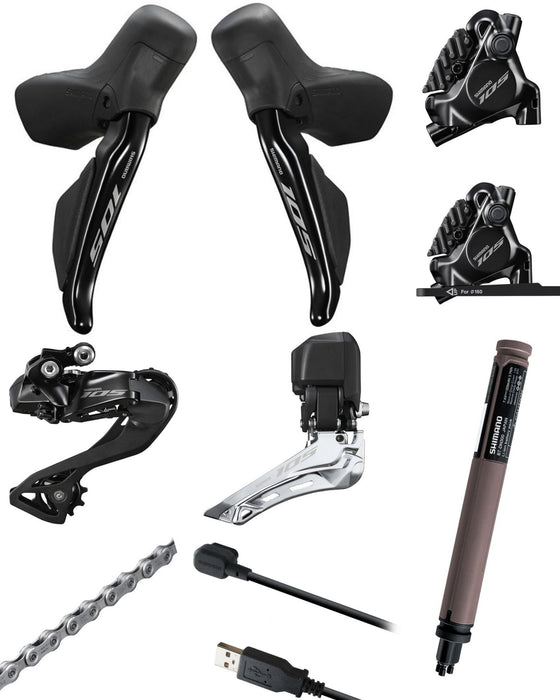Shimano 105 R7170 Electronic Parts & Chain