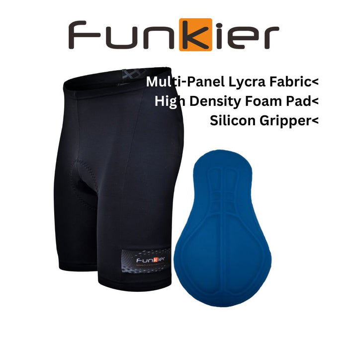Funkier Men's Cycling Tights with High Density Foam Pad S227-B14