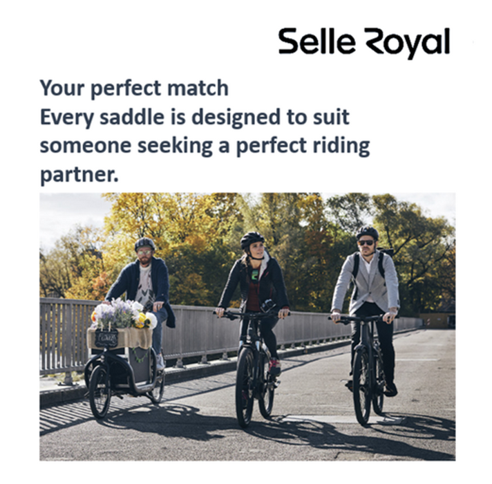Selle Royal Vivo Reflective Bicycle Saddle