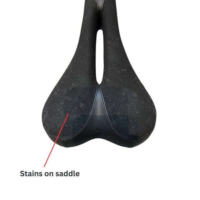 BBB Multi-Density Saddle BSD-12 for Men's Active Cycling (with cosmetic stains)
