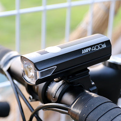 Cateye AMPP 400S USB Rechargeable Front Light HL-EL084SRC
