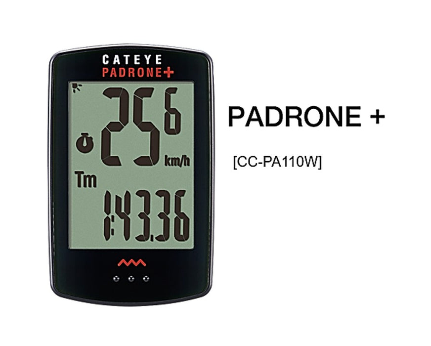 Cateye Padrone+ Speedometer CC-PA110W