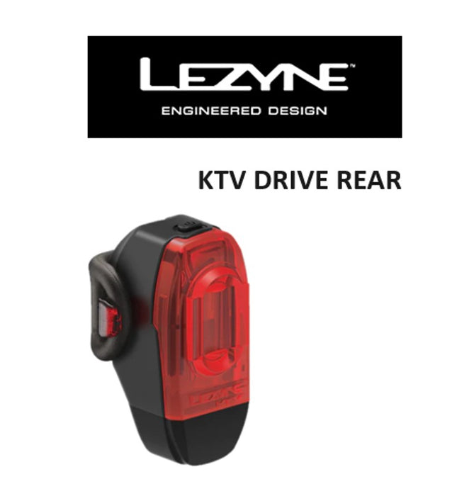 Lezyne KTV Drive USB Rechargeable Rear Light