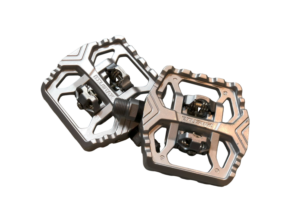 Exustar Dual Side Flat Platform MTB SPD Pedal EPM84