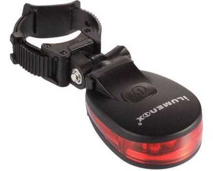 Ilumenox Crocolite Rear Light SS-L322R 2xCR2032 Battery Operated