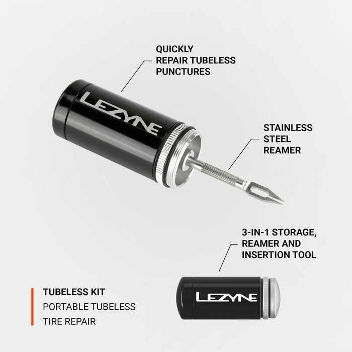 Lezyne Portable Tubeless Tire Repair Kit