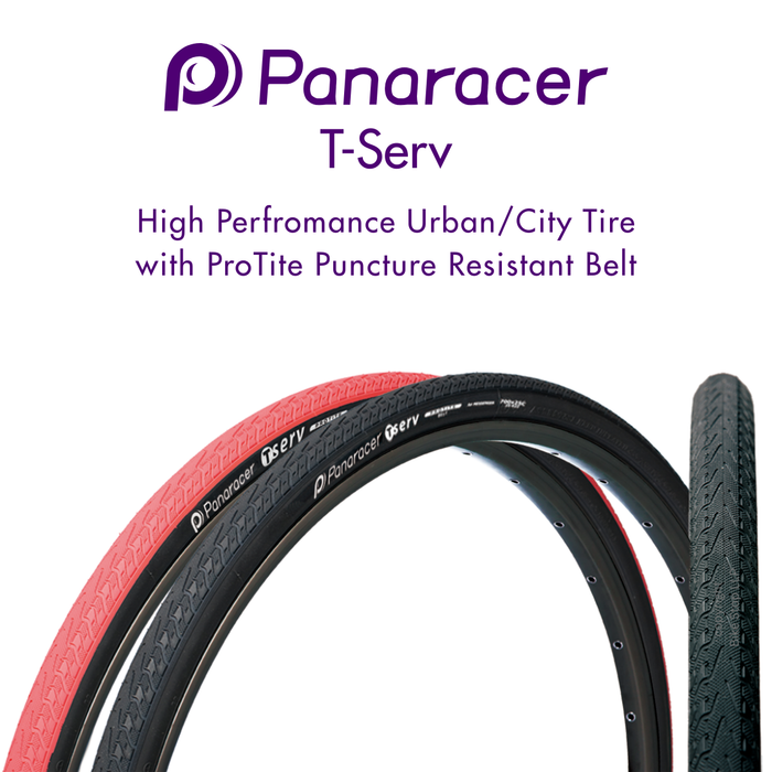 Panaracer T-Serv High perfromance Urban City Clincher Tubed Tire