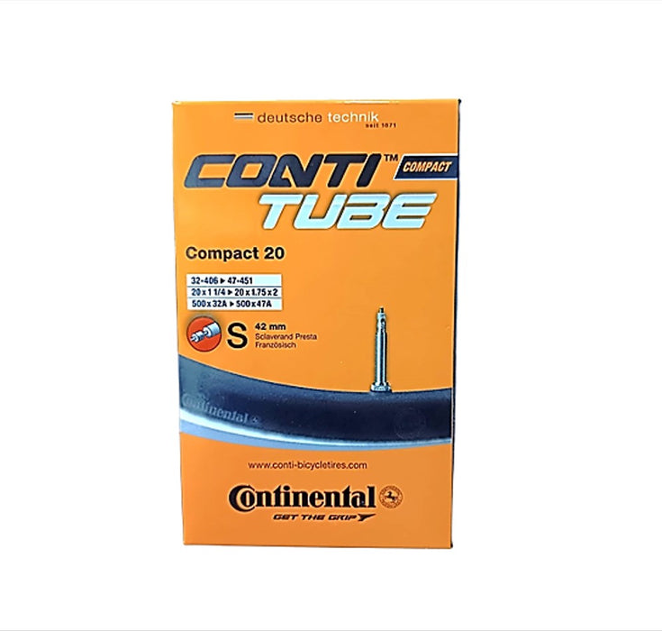 Continental Compact 20 Bicycle Tire Inner Tube 20 inch