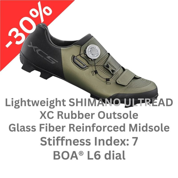 SHIMANO Cycling Shoes SH-XC502 Wide Fit