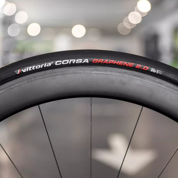 Vittoria Corsa Tubed Clincher Tires with Graphene 2.0