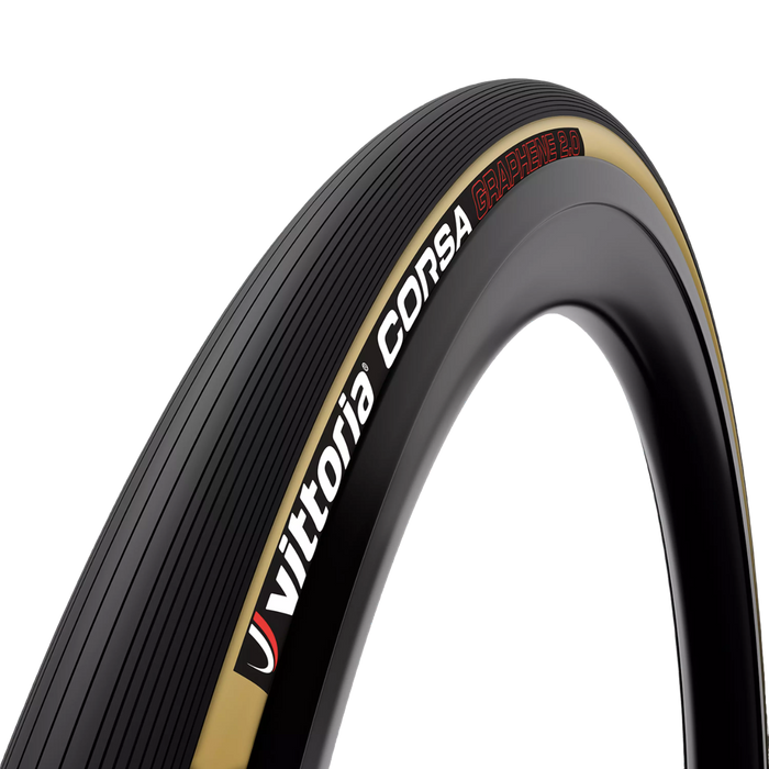 Vittoria Corsa Tubed Clincher Tires with Graphene 2.0