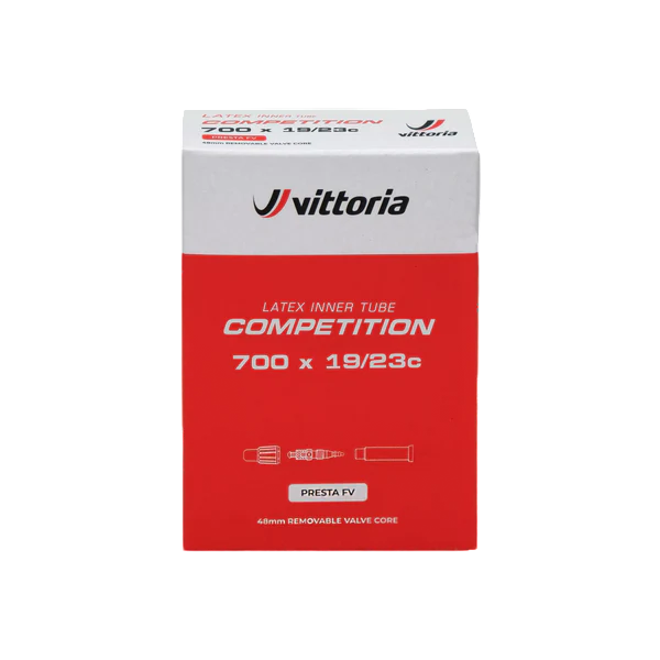 Vittoria Latex Inner Tube with Removable Presta Valve Core