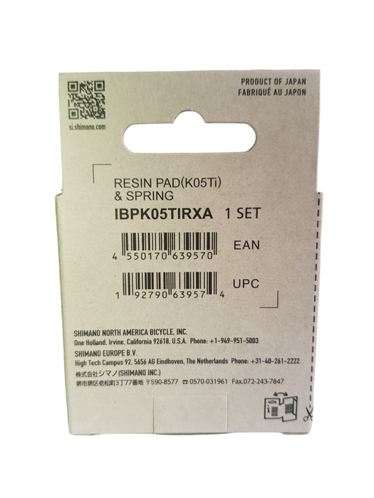 Shimano Disc Brake Pad Resin K05Ti-RX