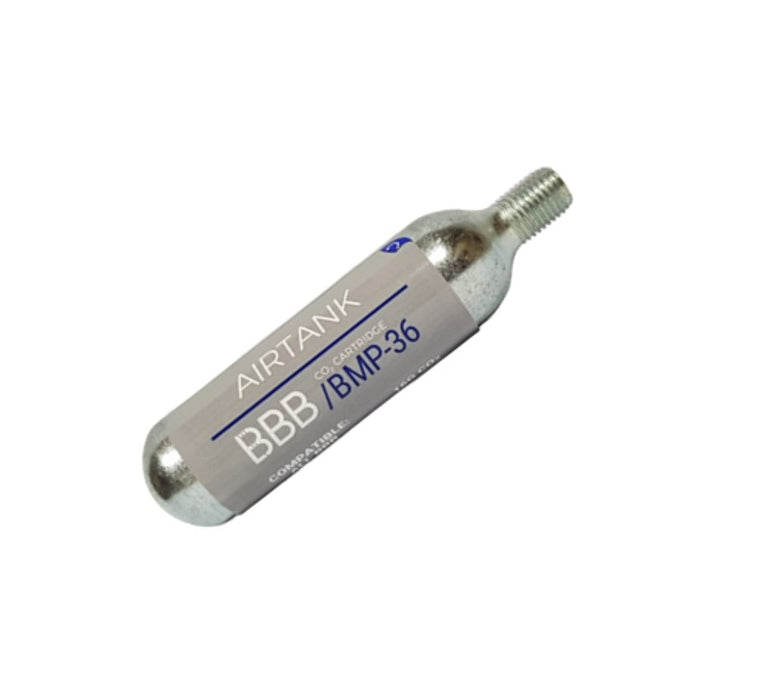 BBB CO2 Threaded Cartridge AirTank BMP-36 16g