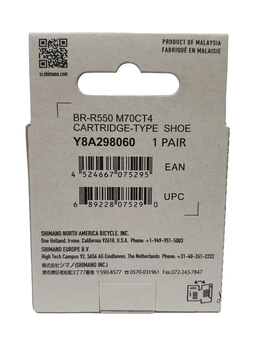 Shimano Brake Pad BR-R550 M70CT4 Cartridge Type Brake Shoes