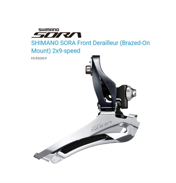 Shimano Sora R3000 Front Deraileur Braze On for 9 Speed