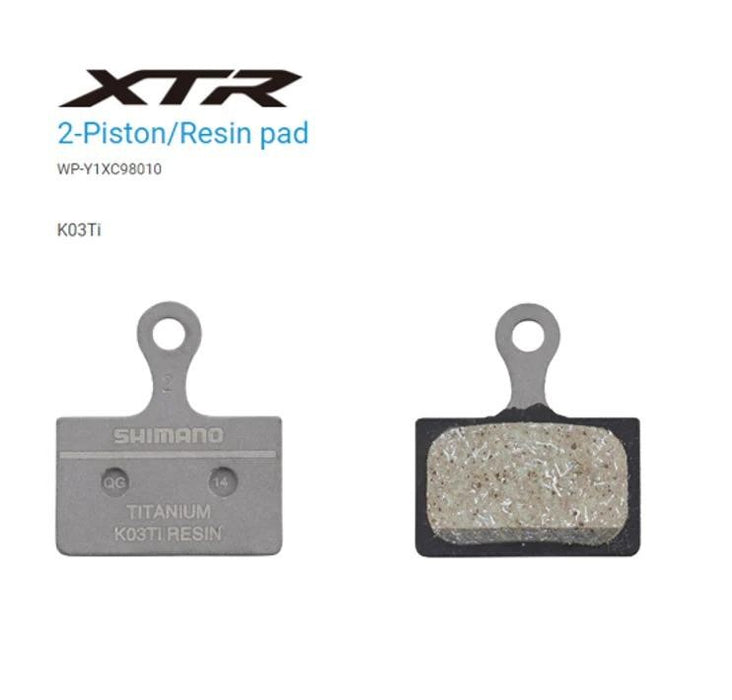 Shimano Disc Brake Pad Resin K03Ti