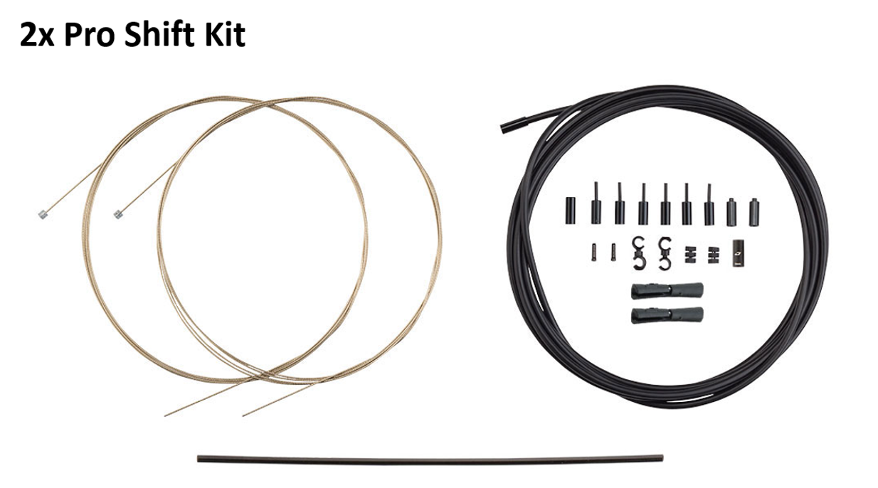 Jagwire Road Pro Shifter/Brake Cable and Housing Set