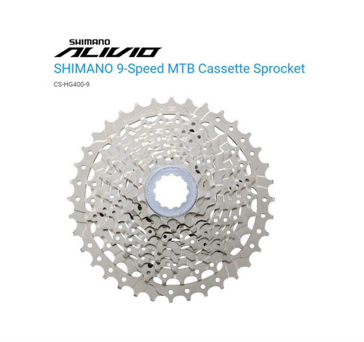 Shimano Alivio CS-HG400 9 Speed Cassette