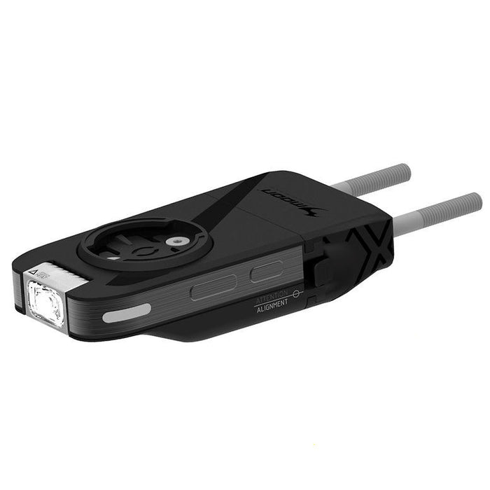 Moon MX Front Light with Integrated Computer Mount USB C Rechargeable