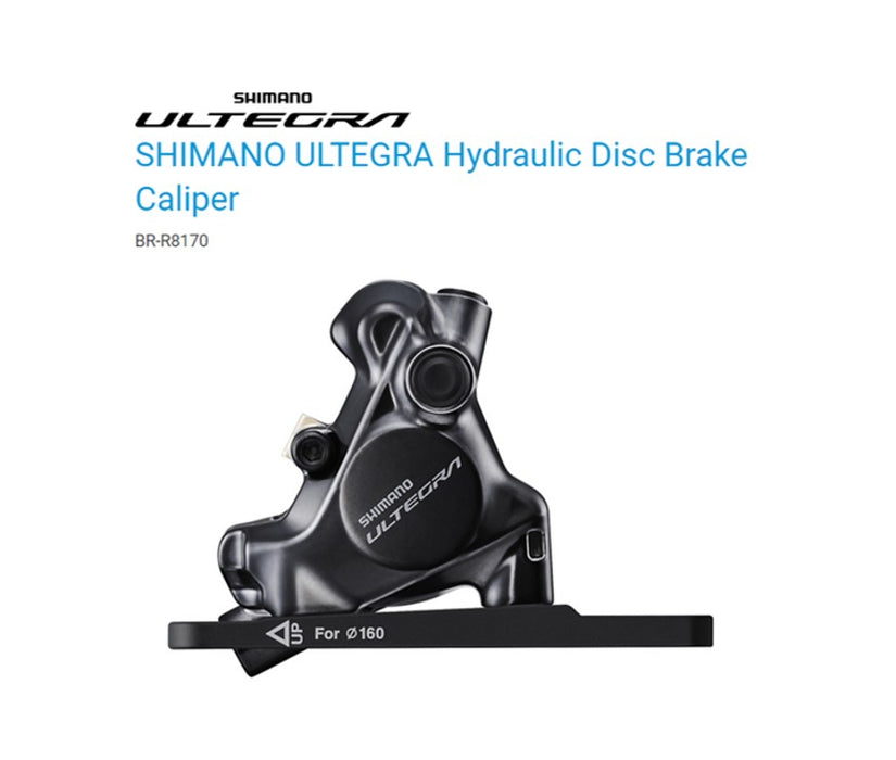 SHIMANO Hydraulic Disc Brake Caliper Ultegra BR-R8170 Flat Mount