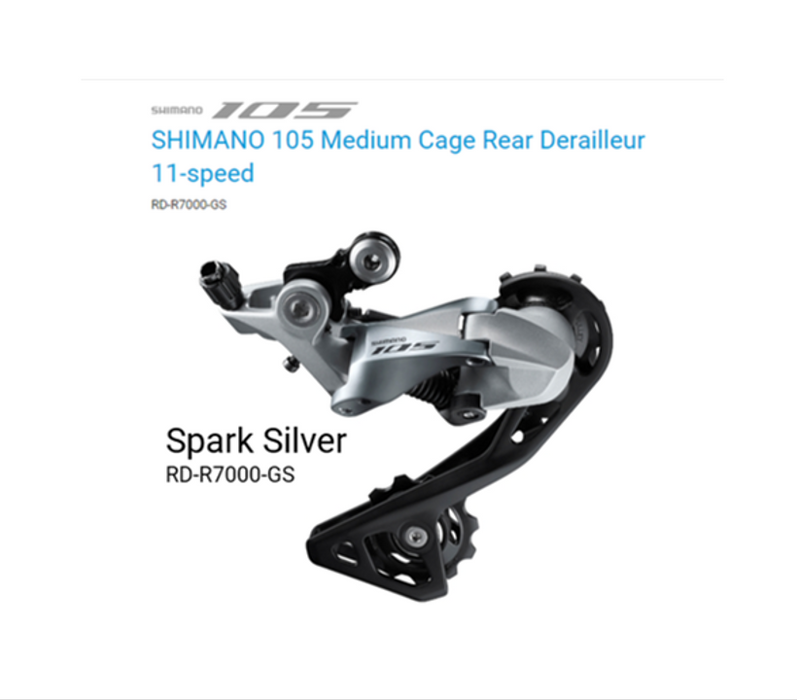 SHIMANO 105 R7000 Rear Derailleur RD-R7000 11-speed