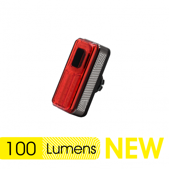 MOON Helix Lite 100 Lumens USB Red Rear Light USB C Rechargeable