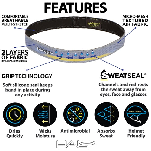 Halo Air Slim 1 inch Pullover Headband