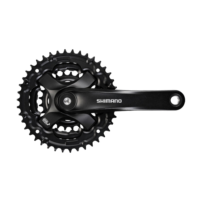 SHIMANO Crankset FC-TY501 170mm w/o BB w/CG Black 42x34x24T 48x38x28T