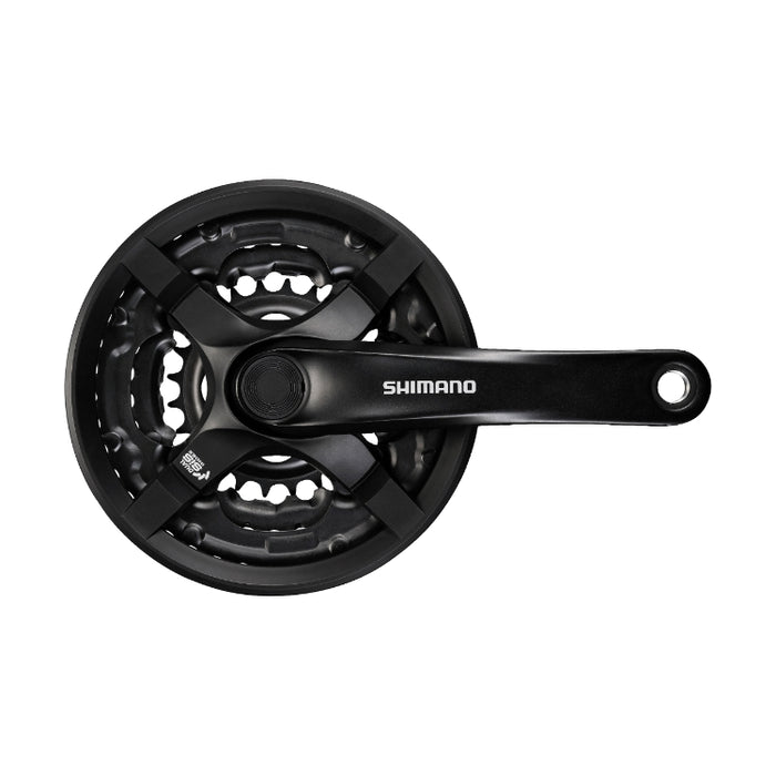 SHIMANO Crankset FC-TY501 170mm w/o BB w/CG Black 42x34x24T 48x38x28T