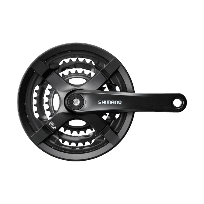 SHIMANO Crankset FC-TY501 170mm w/o BB w/CG Black 42x34x24T 48x38x28T