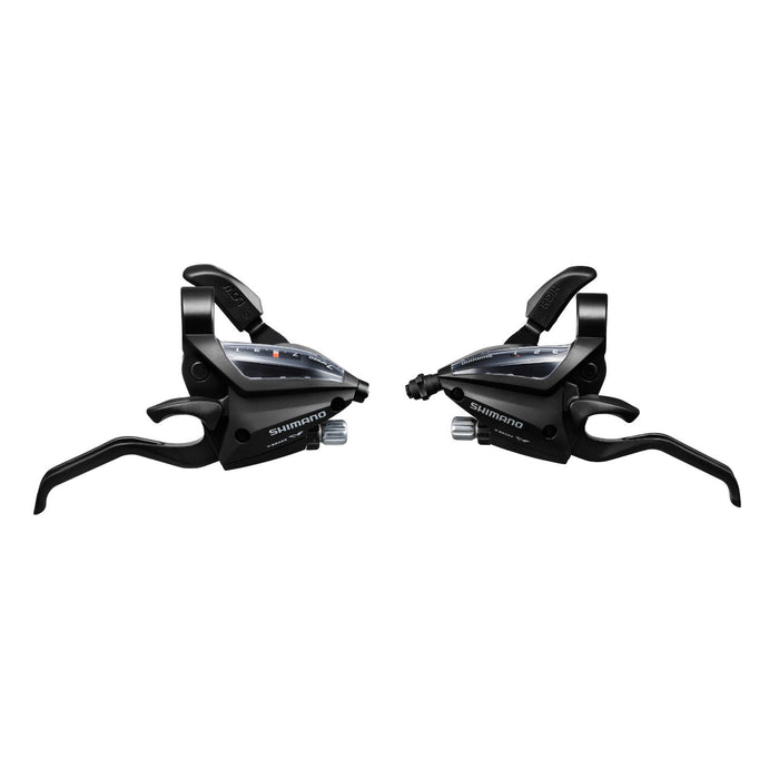 Shimano ST-EF500 3x7 Speed Flat Bar Shifters with Integrated Brake Levers