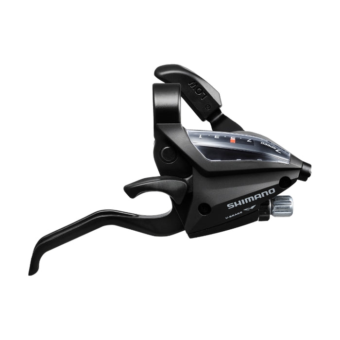 Shimano ST-EF500 3x7 Speed Flat Bar Shifters with Integrated Brake Levers