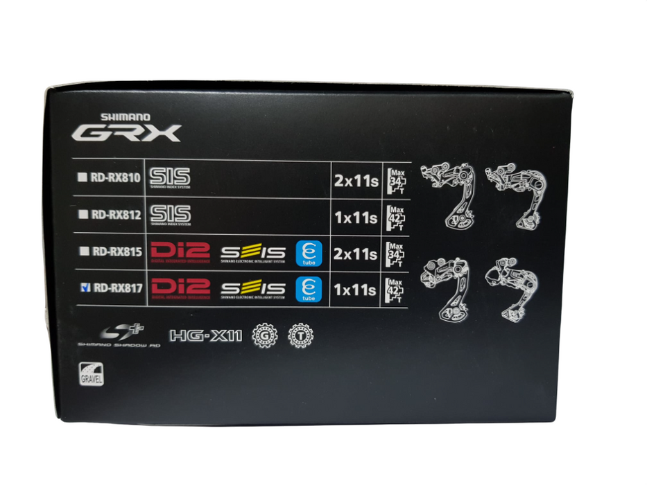 Shimano GRX Di2 Rear Deraileur RD-RX815 RD-RX817 for 11 speed