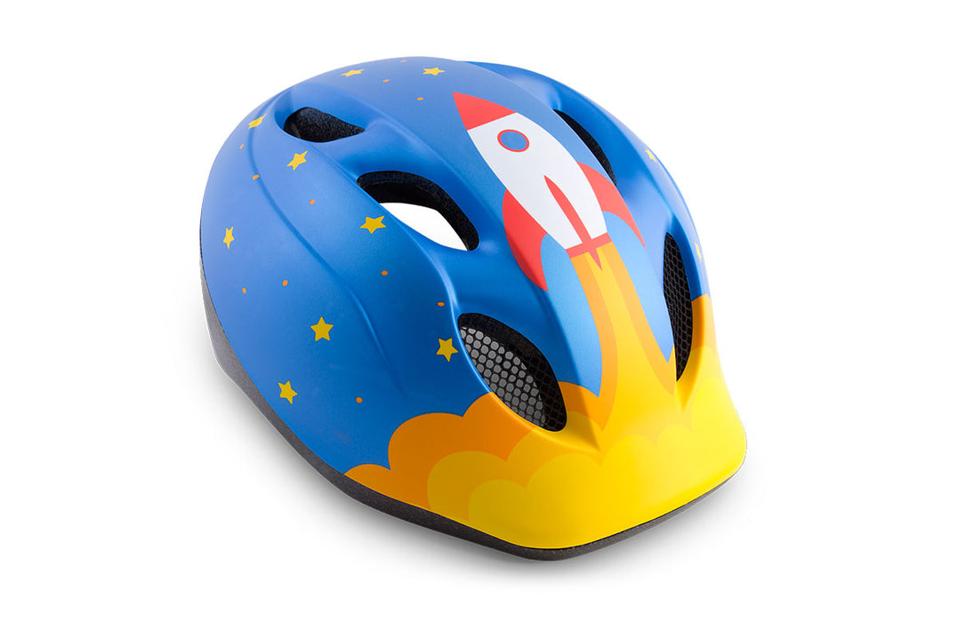 MET Kid's Helmet Buddy Blue Rocket