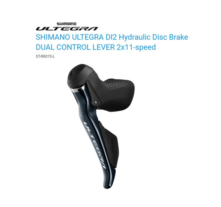 Shimano Di2 Shifter Brake Lever ST-R8070 Ultegra 2x11 Speed