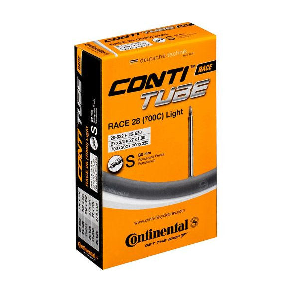 Continental Race 28 Light Tube 700c 20-25mm Presta