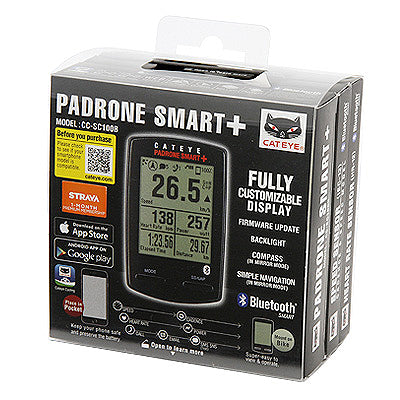 Cateye Padrone Smart+ Speedometer with Speed & Cadence Sensor