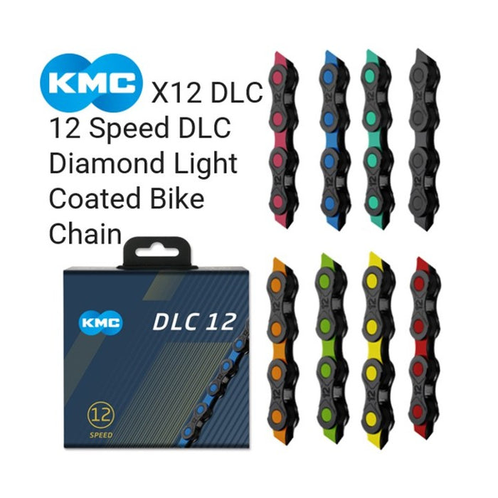 KMC X12 DLC 12 Speed DLC Diamond Light Coated Chain