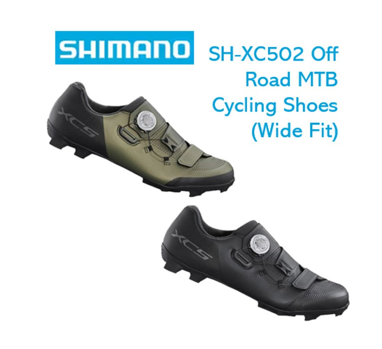 SHIMANO Cycling Shoes SH-XC502 Wide Fit