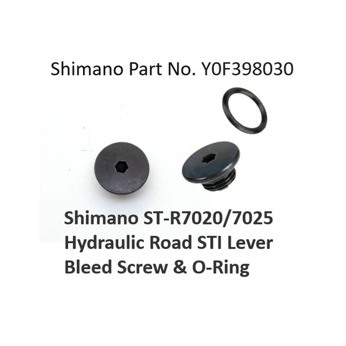 Shimano Shifter Lever Hydraulic Brake Bleed Screw Cap