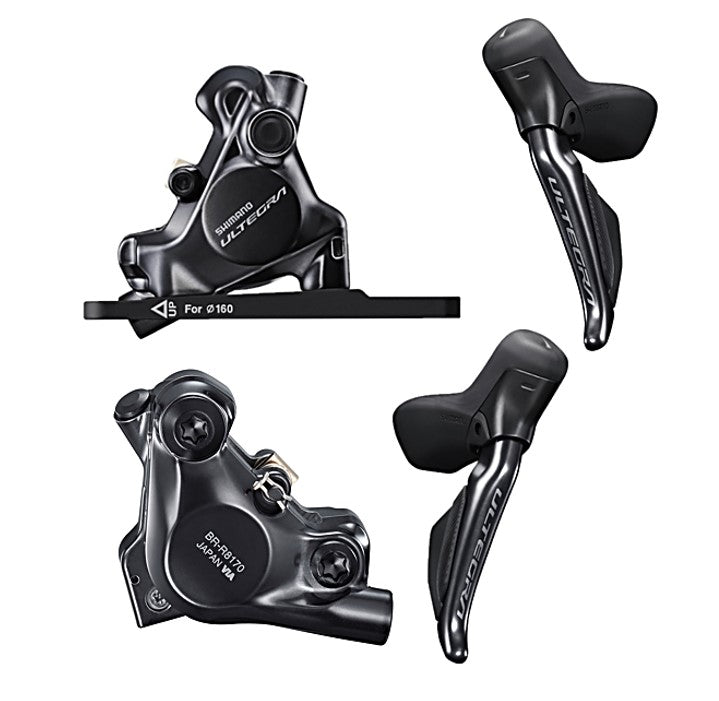 【新品】SHIMANO R8170 手変セット キャリパー・油管付di2 新品】SHIMANO R8170 手変セット キャリパー・油管付di2