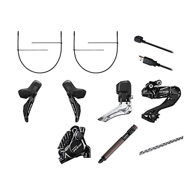 Shimano 105 R7170 12 Speed Di2 Hydraulic Brake Groupset — Bike Stop