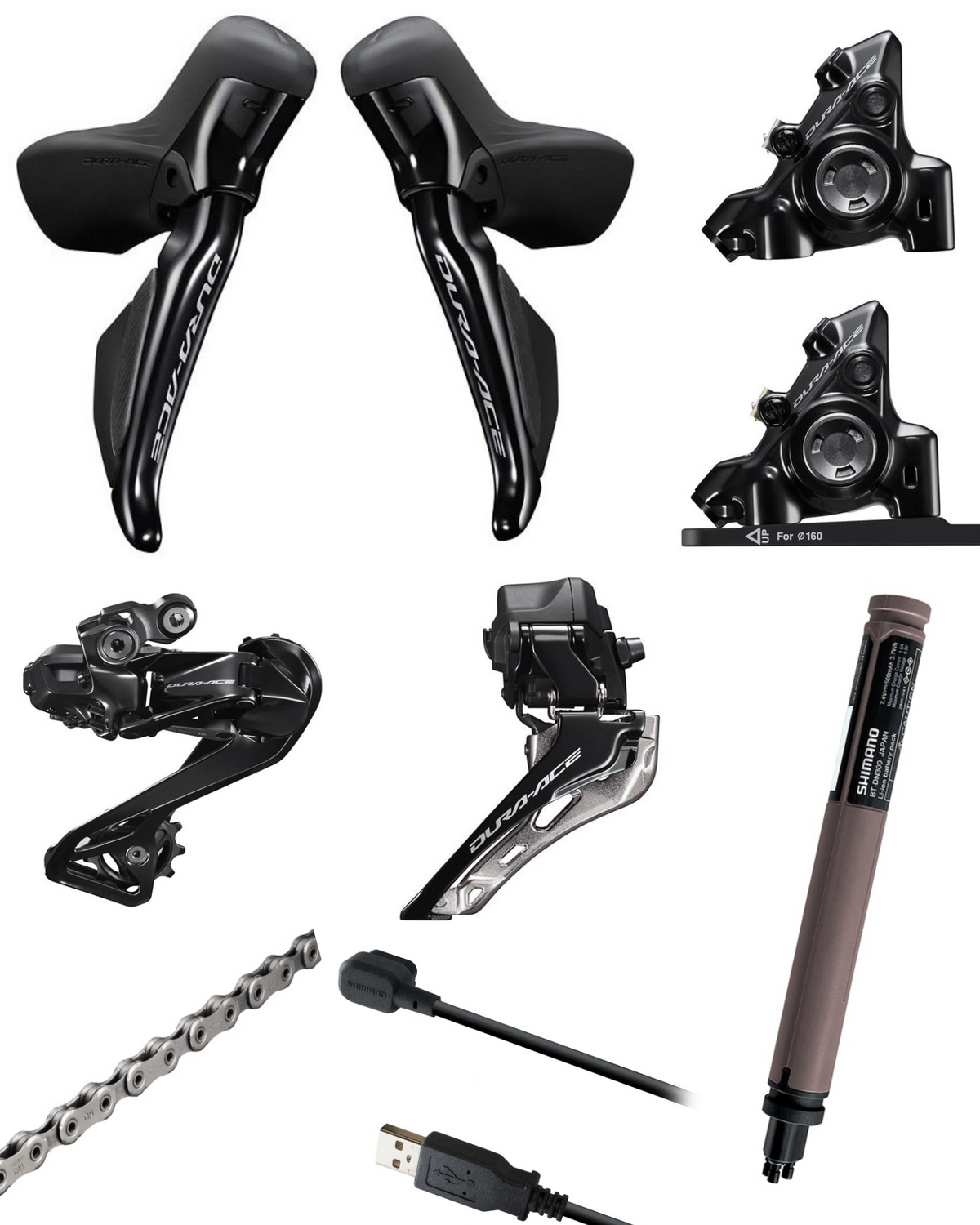 Shimano Dura Ace R9270 Electronic Parts & Chain — Bike Stop