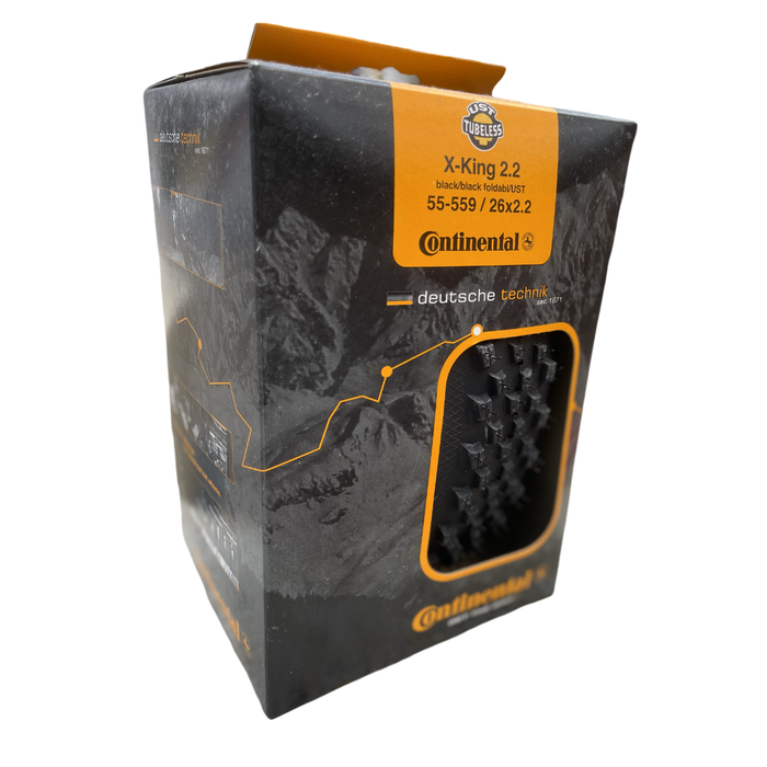 CONTINENTAL Tire X King UST 26x2.2 [Buy 1 FREE 1]